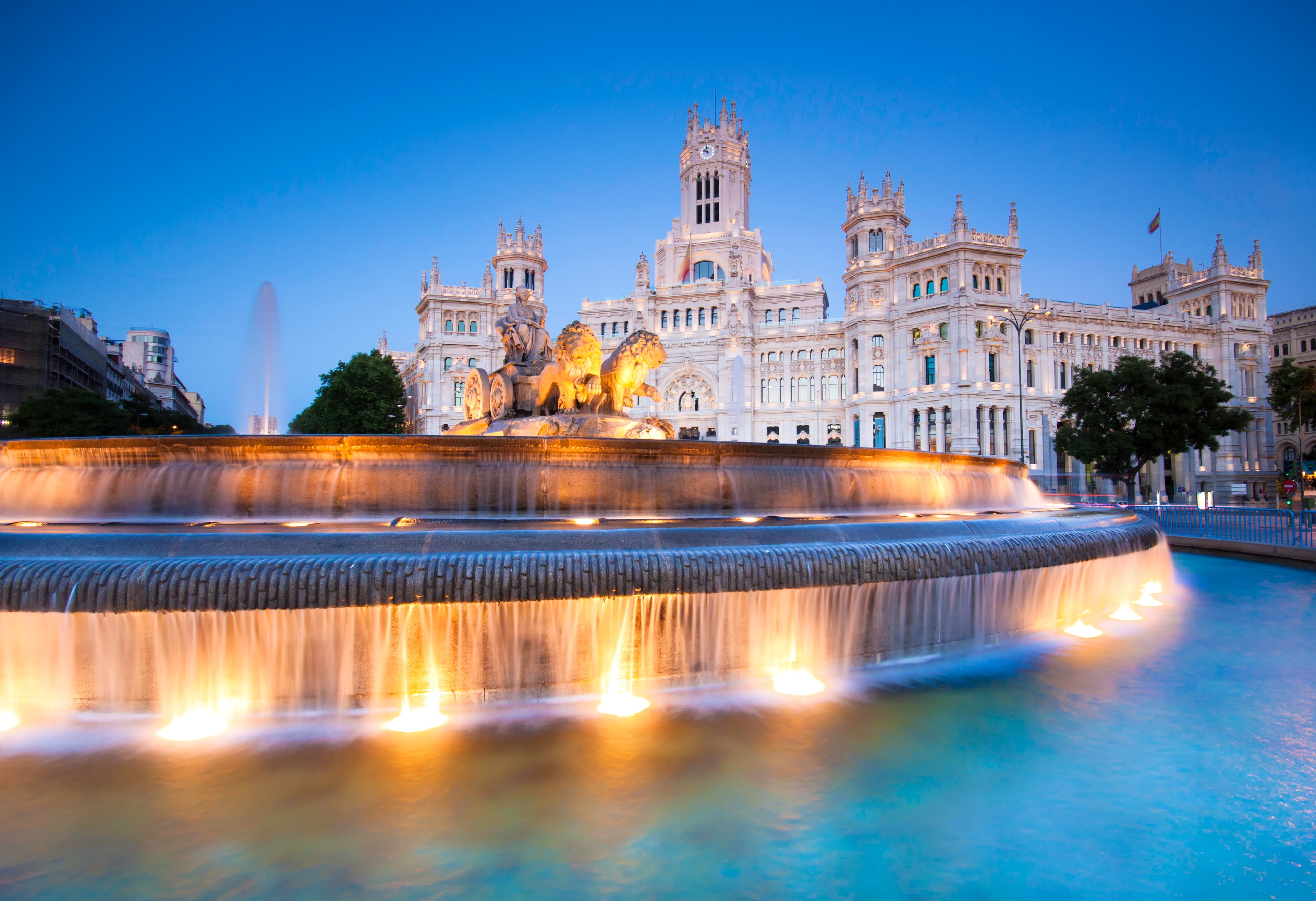 Llegada a Madrid