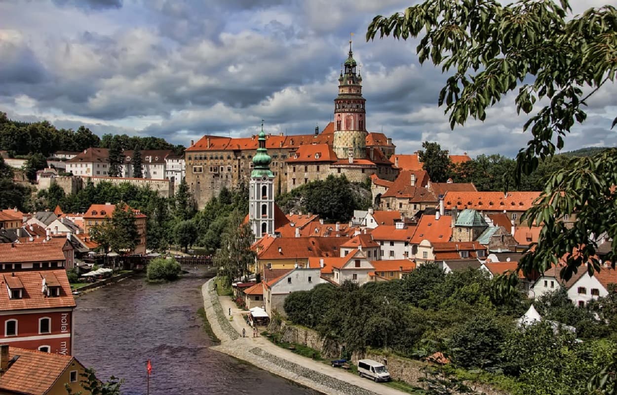 Český Krumlov de postal
